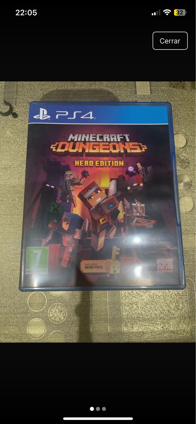 Minecraft Dungeons Hero Edition PS4