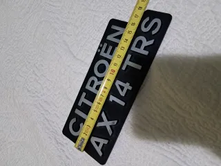 Anagramas Citroen AX 14 TRS