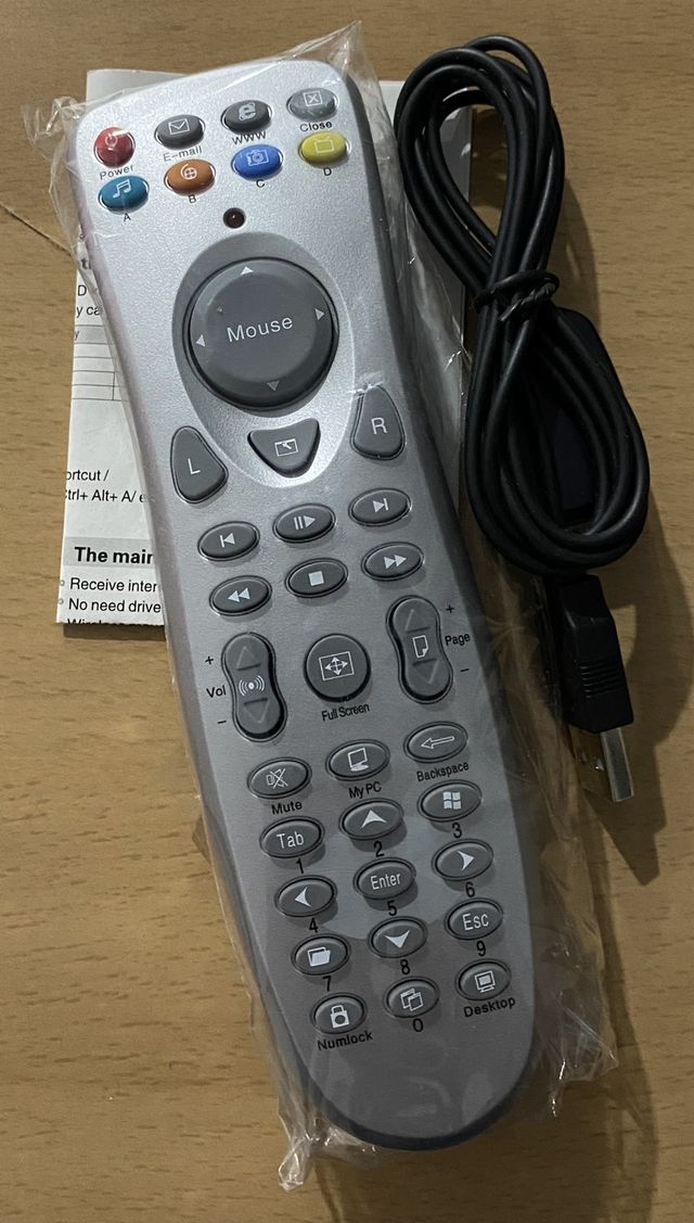 Mando a distancia PC USB Nuevo