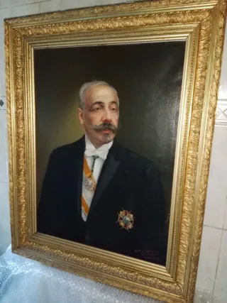 Pintura al óleo firmada. M.Tito Vazquez.
