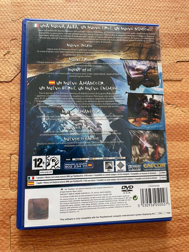 Onimusha Dawn of Dreams PS2