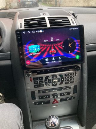 Radio Android Carplay Peugeot 407 2+64+ Cámara