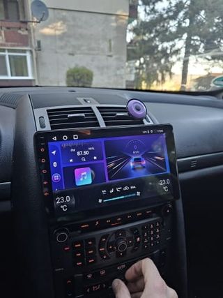 Radio Android Carplay Peugeot 407 2+64+ Cámara