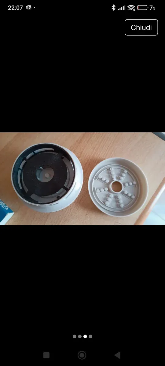 Mini aspirapolvere per scrivania