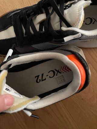 Deportivas New Balance T36 Negro Blanco