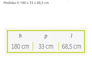 Armario vestidor Linea Garden 2 plazas