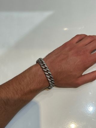 Pulsera Acero Circonita