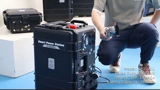 Estación de Carga Portátil 3.5kW con inversor.