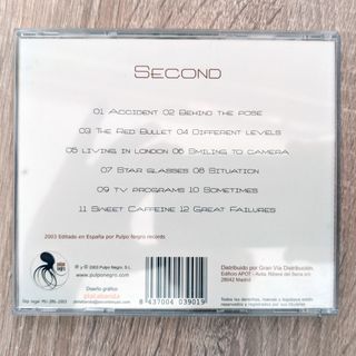CD Second Pose Firmado por la Banda