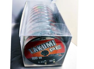 Trenzado de pesca Asari Takumi PE 100m a 4€