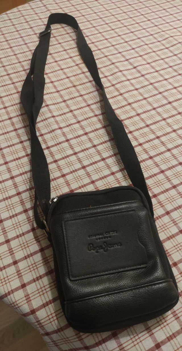 Bolso Pepe Jeans negro hombre