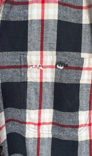 BURBERRY CAMISA GRUESA CUADROS HOMBRE L