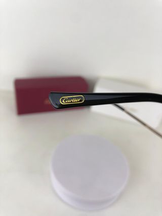 Gafas Cartier Doradas Sin Montura