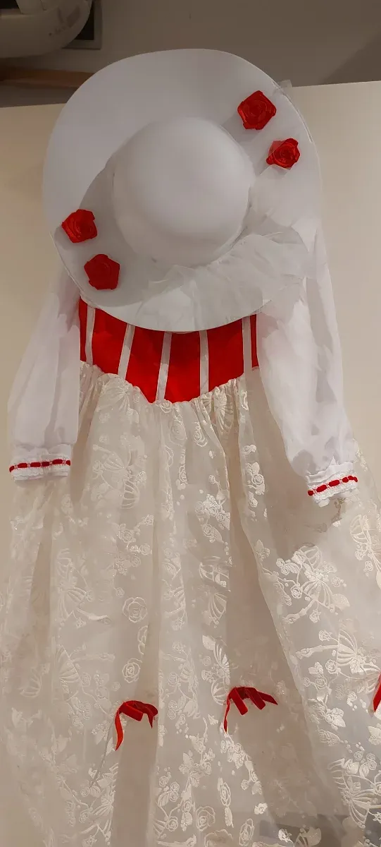 Disfraz Mary Poppins Disney Talla M 7/8