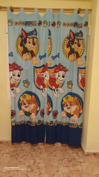 Cortinas y Funda Nórdica Paw Patrol