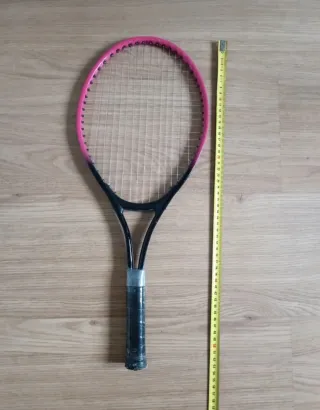Raqueta de tenis infantil rosa