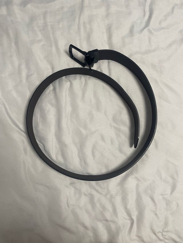 Cinturón reversible negro