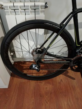 Bicicleta Specialized Ultegra cambio electrónico.