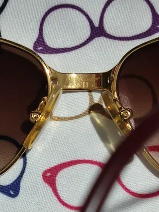 Gafas de Sol Cartier Doradas Marrones