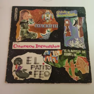 3 Vinilos RAREZA Cuentos 1967(2)-1979