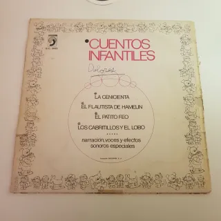 3 Vinilos RAREZA Cuentos 1967(2)-1979