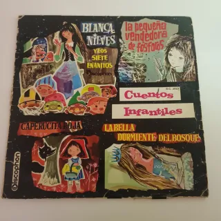 3 Vinilos RAREZA Cuentos 1967(2)-1979