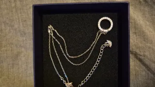 Collar Swarovski Círculo Cristales