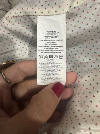 Abrigo de lana Tintoretto 