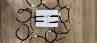 Bracciali racchetta padel oro e argento