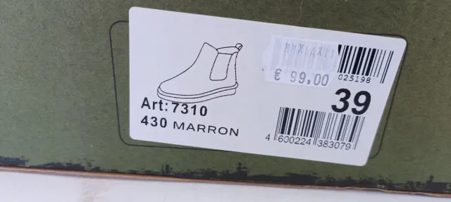 Scarponcini Natural World marroni nuovi mai messi