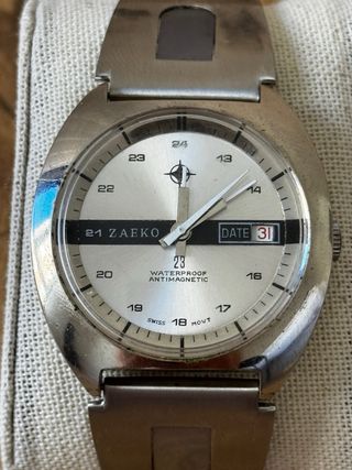 Zaeko de cuerda manual, años 70. NOS