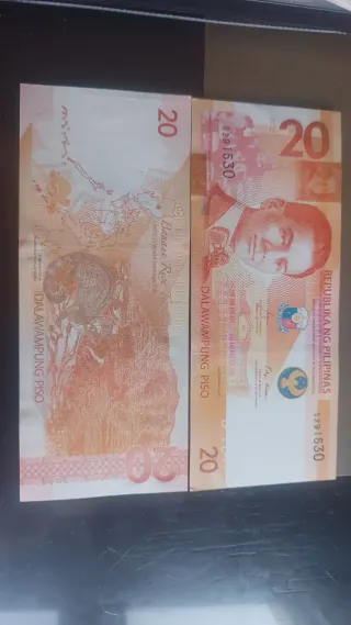 Billete de 20 Pesos Filipinos