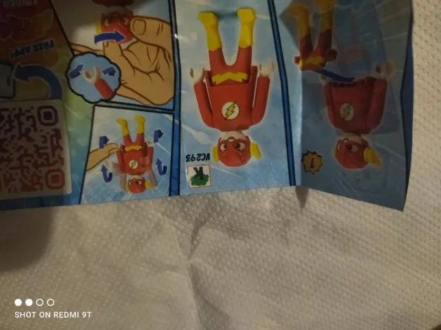 Playmobil Flash Kinder Sorpresa DC