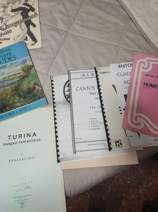 Lote Partituras Piano y Más