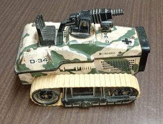 ANTIGUO TANQUE MILITAR, D-34, DE VALTOY. FRICCION