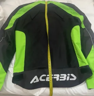Chaqueta Moto Acerbis Negra y Verde