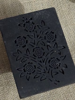 Sello antiguo para estampar textil