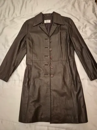 Chaqueta de piel ALTER 1896 marrón Tamaño de una M