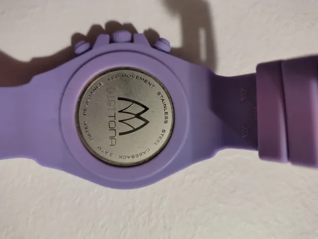 Orologio Digitone Lilla