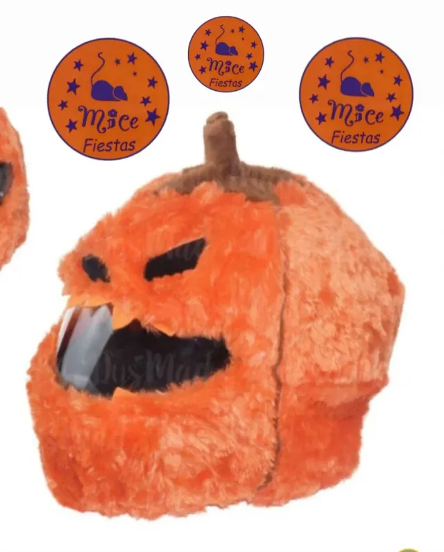 Funda Casco Moto Calabaza o conejo loco