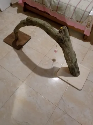 Tiragraffi in legno ad arco