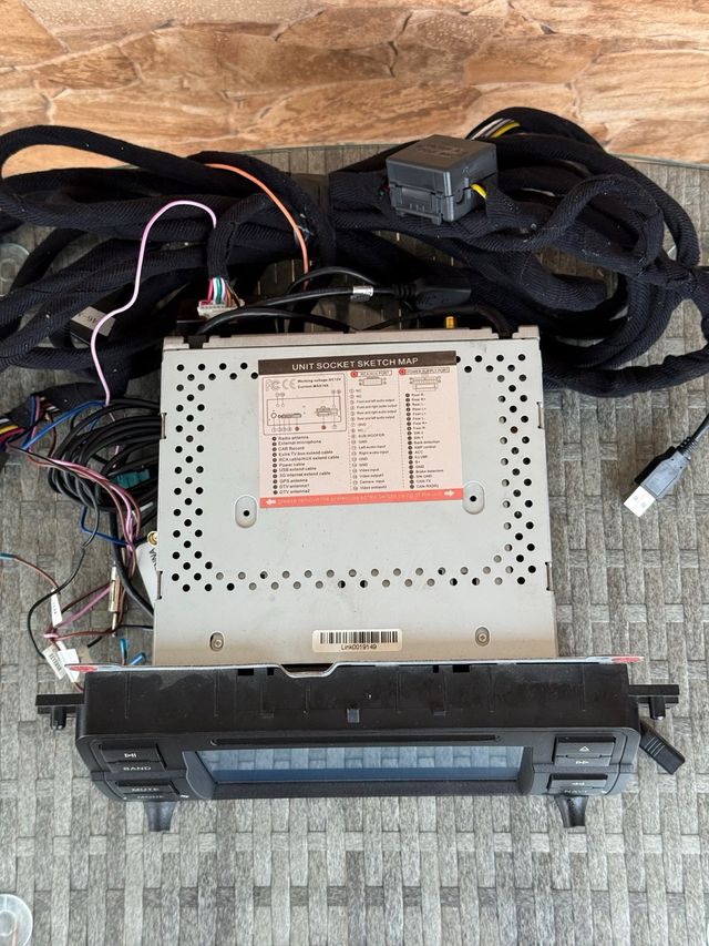 Rádio Multimédia BMW E46 Android GPS BT USB