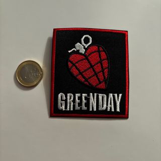 Parche Green Day Corazón Bomba