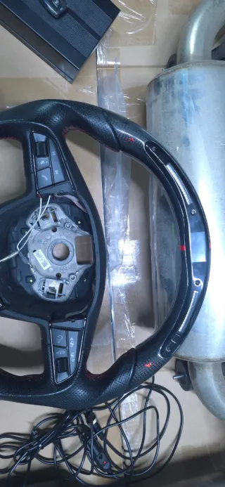 Volante Seat Leon 5F FR Carbono e Pele