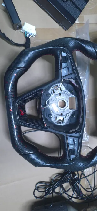 Volante Seat Leon 5F FR Carbono e Pele