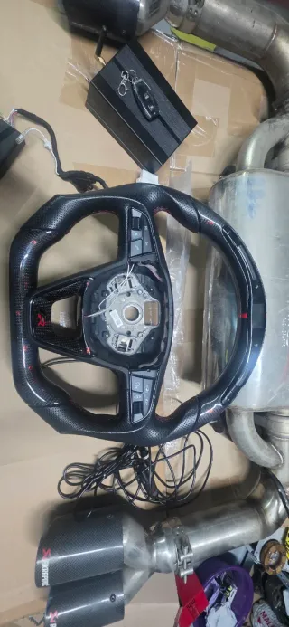 Volante Seat Leon 5F FR Carbono e Pele