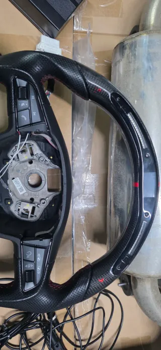 Volante Seat Leon 5F FR Carbono e Pele