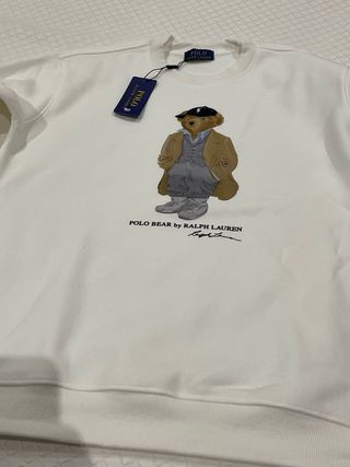 Sudadera Polo Ralph Lauren Oso Marrón