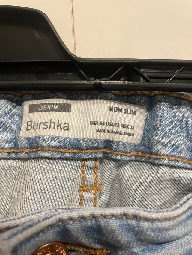 Pantalón vaquero denim azul