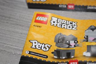 Lego Brickheadz 40441 Gatto a pelo corto